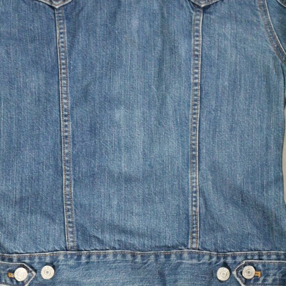 GAP Womens Blue Jean Jacket Sz SMALL US Women - Picture 7 of 14